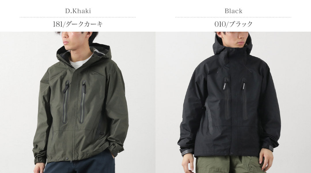 AND WANDER(アンドワンダー) 2.5レイヤー ハイカー レインジャケット