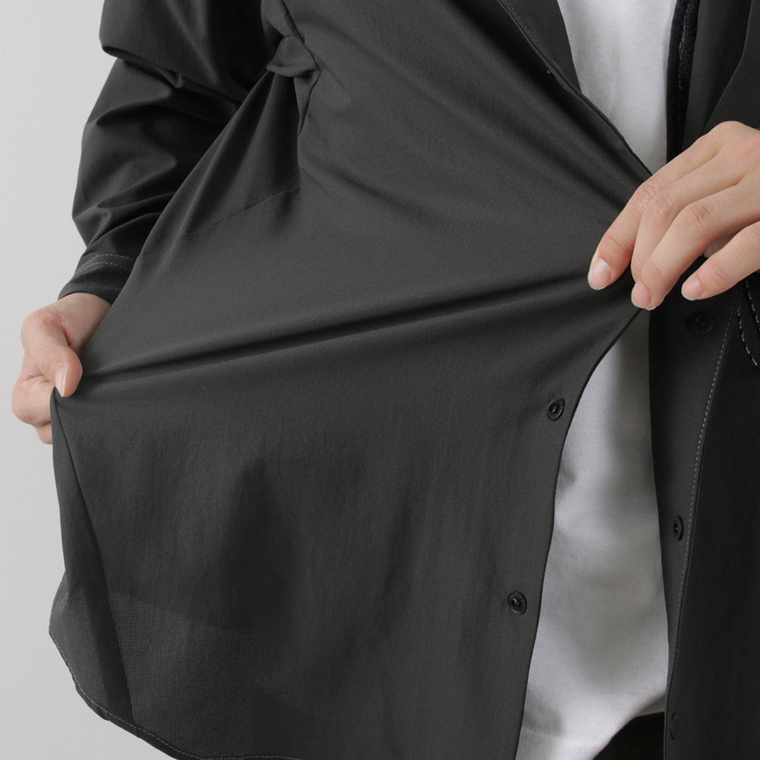 AND WANDER(アンドワンダー) ドライ ブリザブル フーディー