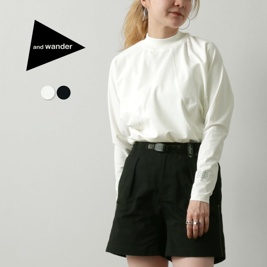 AND WANDER(アンドワンダー) ラッシュガード W