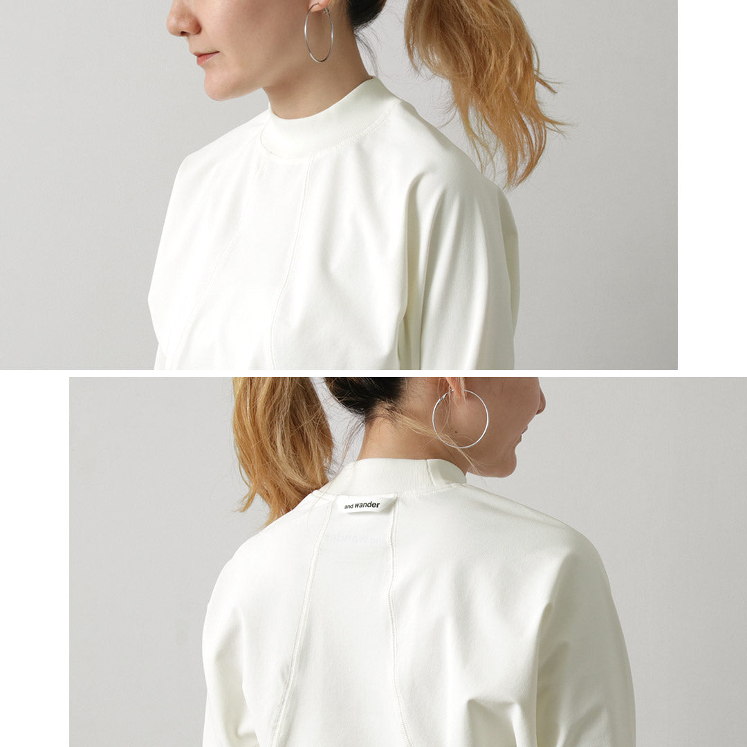 AND WANDER(アンドワンダー) ラッシュガード W