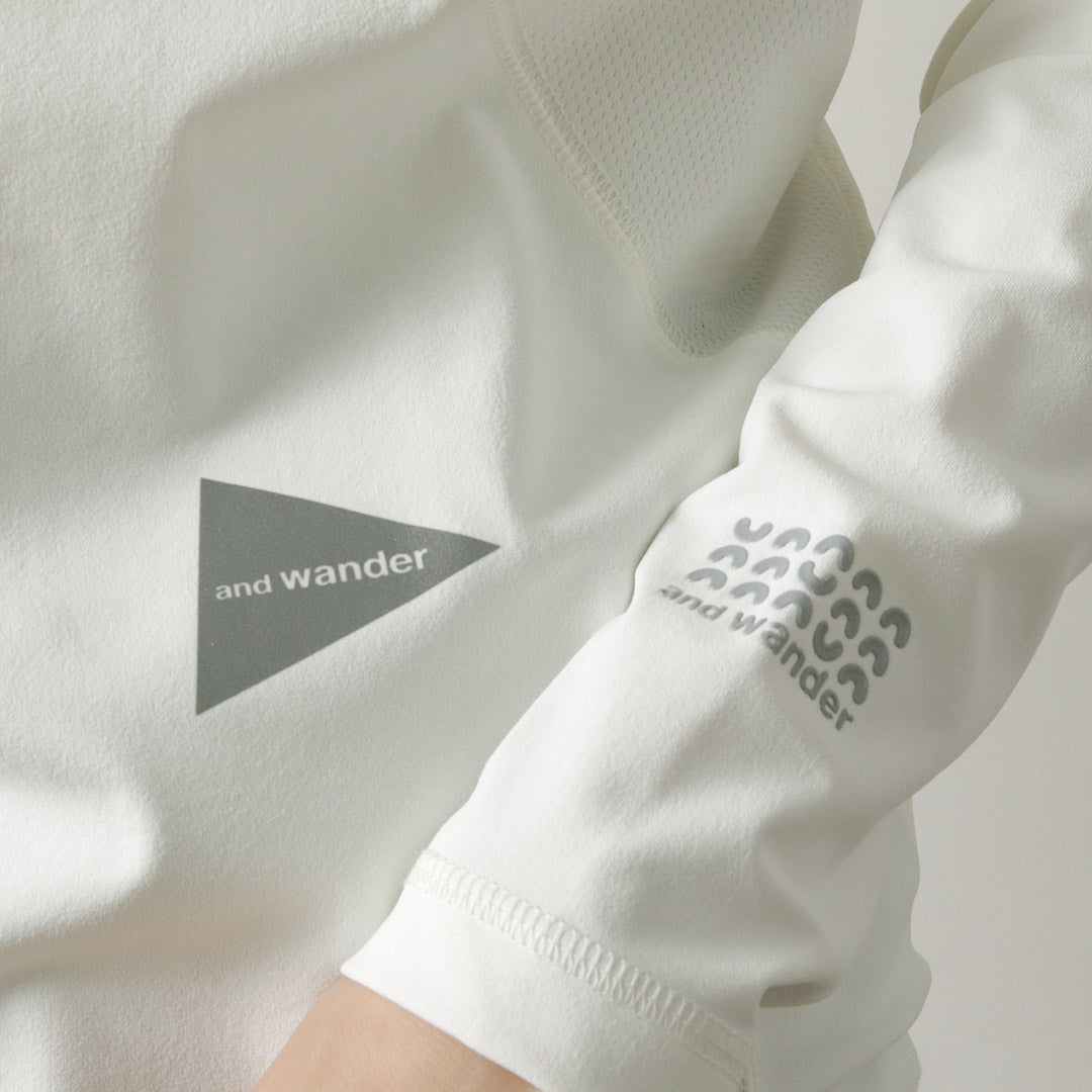 AND WANDER(アンドワンダー) ラッシュガード W