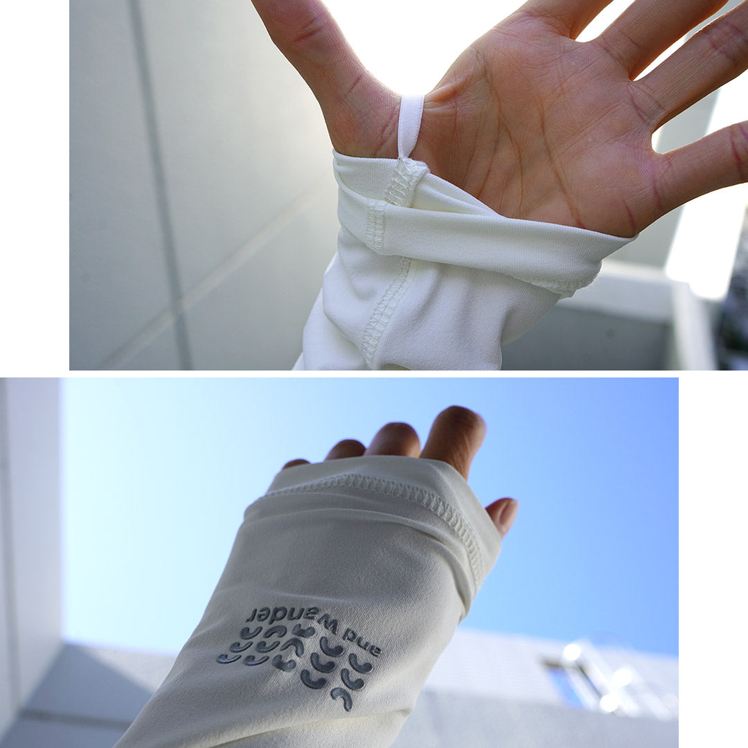 AND WANDER(アンドワンダー) ラッシュガード W