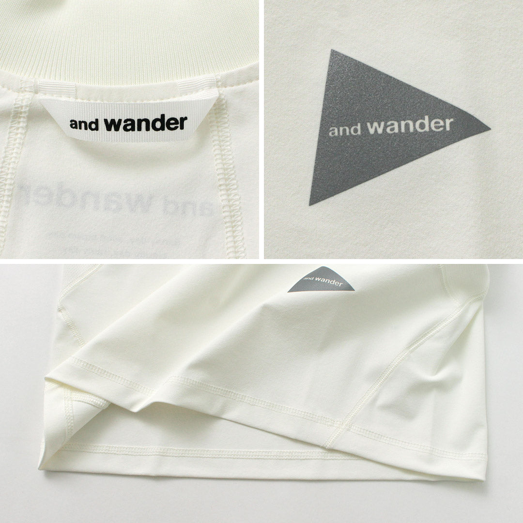 AND WANDER(アンドワンダー) ラッシュガード W