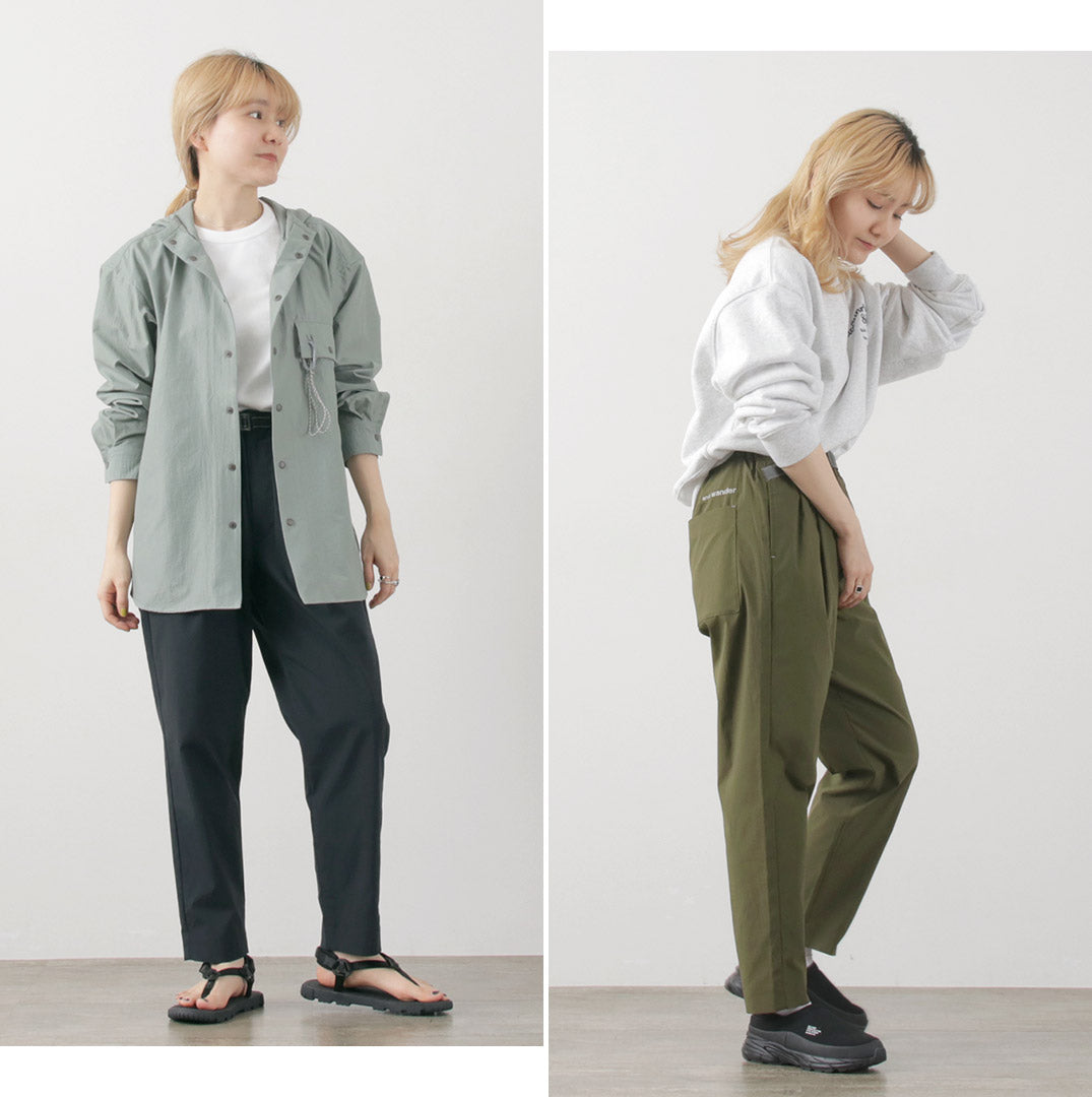 【20%OFF】AND WANDER(アンドワンダー) UVカット ストレッチパンツ W 2024年モデル