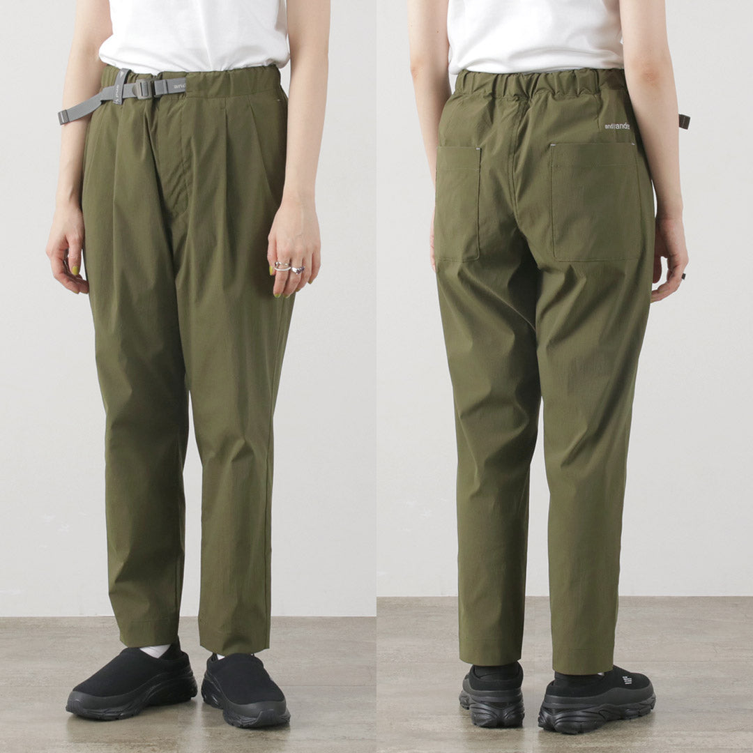 【20%OFF】AND WANDER(アンドワンダー) UVカット ストレッチパンツ W 2024年モデル