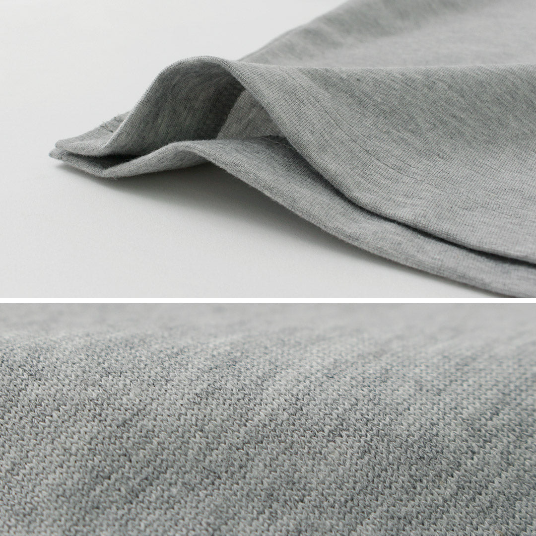 AND WANDER(アンドワンダー) ポケットTシャツ