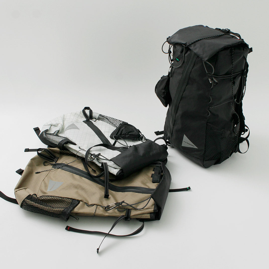 AND WANDER(アンドワンダー) エコパック 30L バックパック