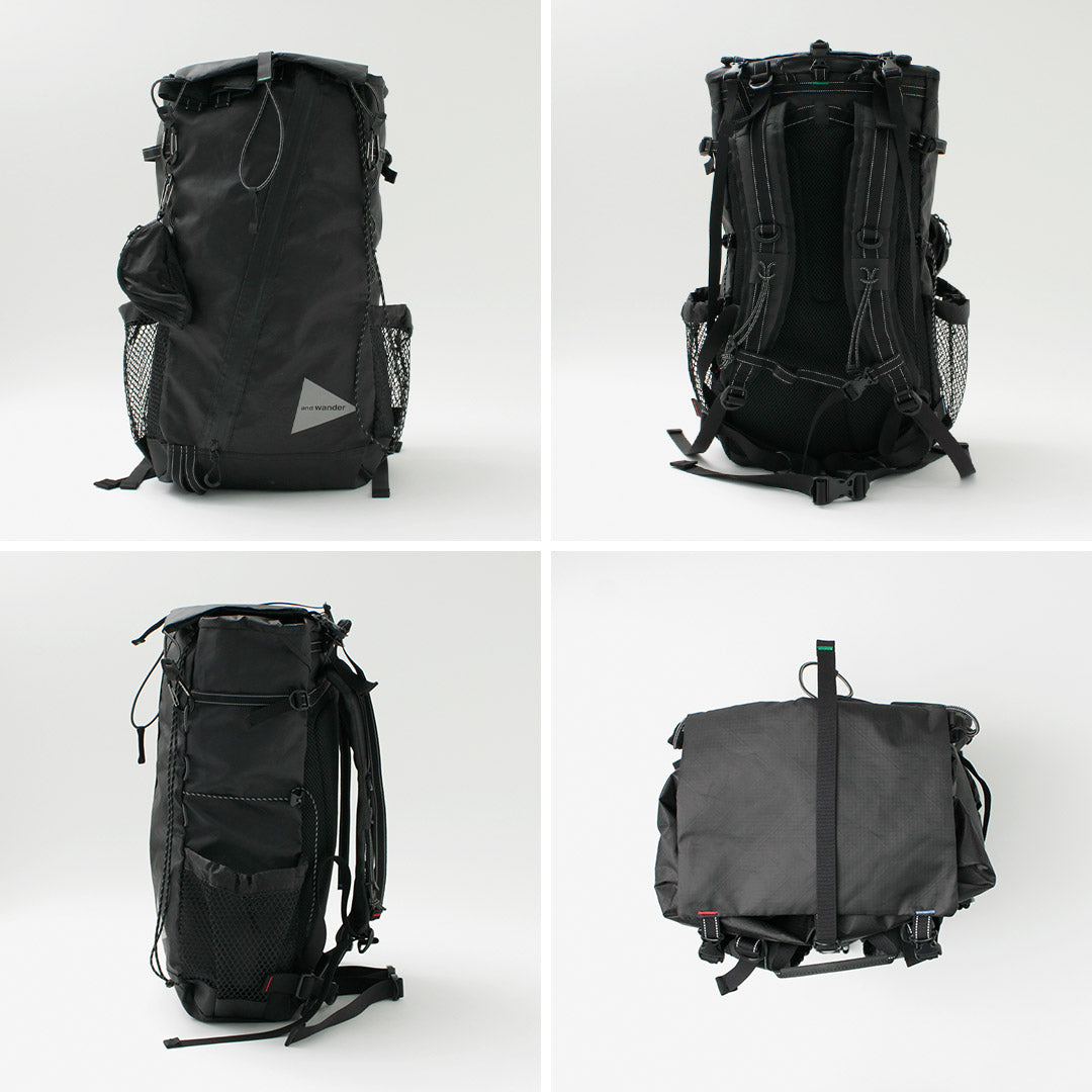 AND WANDER(アンドワンダー) エコパック 30L バックパック
