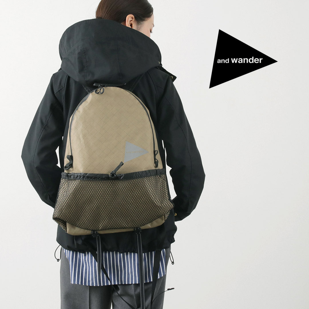 AND WANDER(アンドワンダー) エコパック 20L デイパック