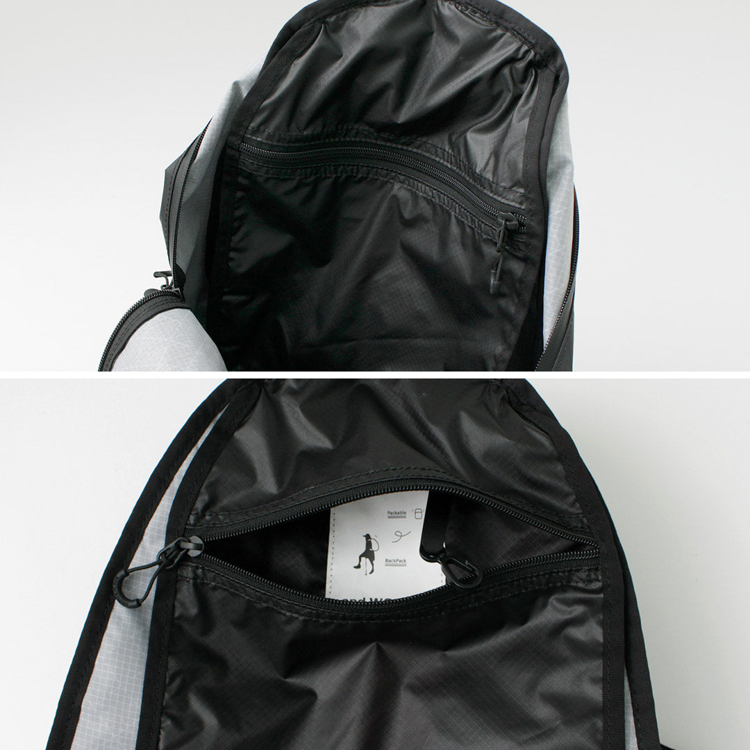 AND WANDER(アンドワンダー) エコパック 20L デイパック