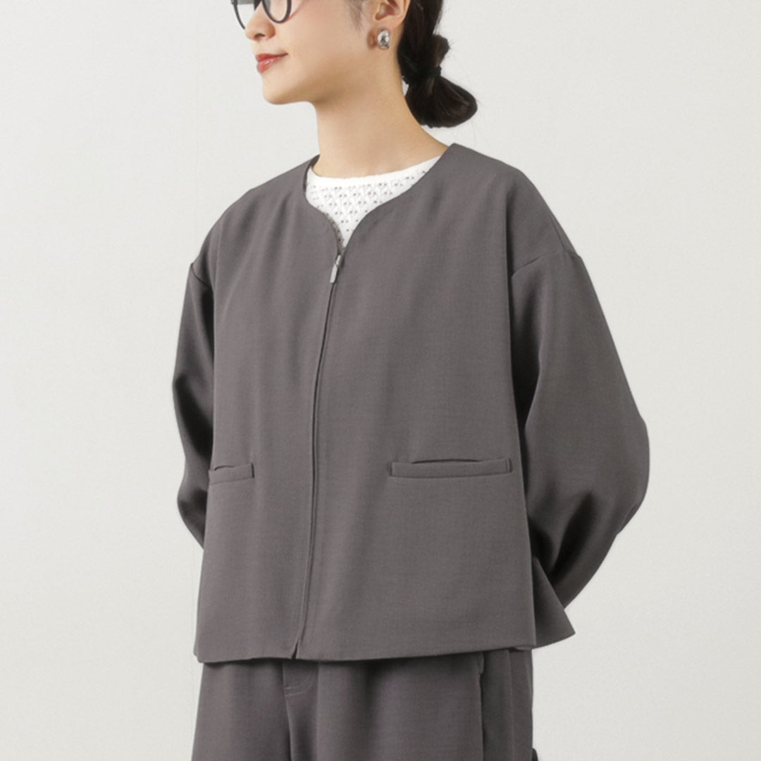 KELEN(ケレン) LONICA デザインネックジャケット