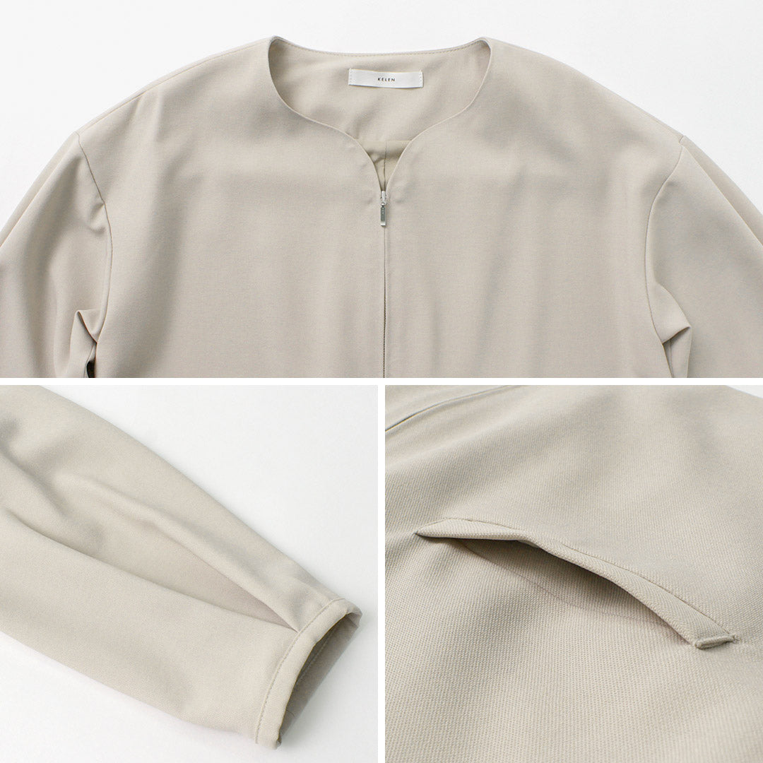 KELEN(ケレン) LONICA デザインネックジャケット