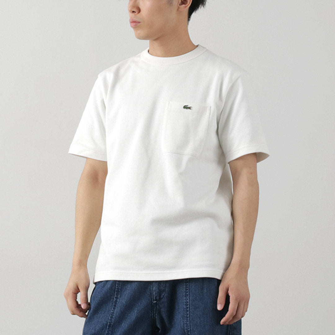 LACOSTE(ラコステ) 鹿の子 ポケットTシャツ