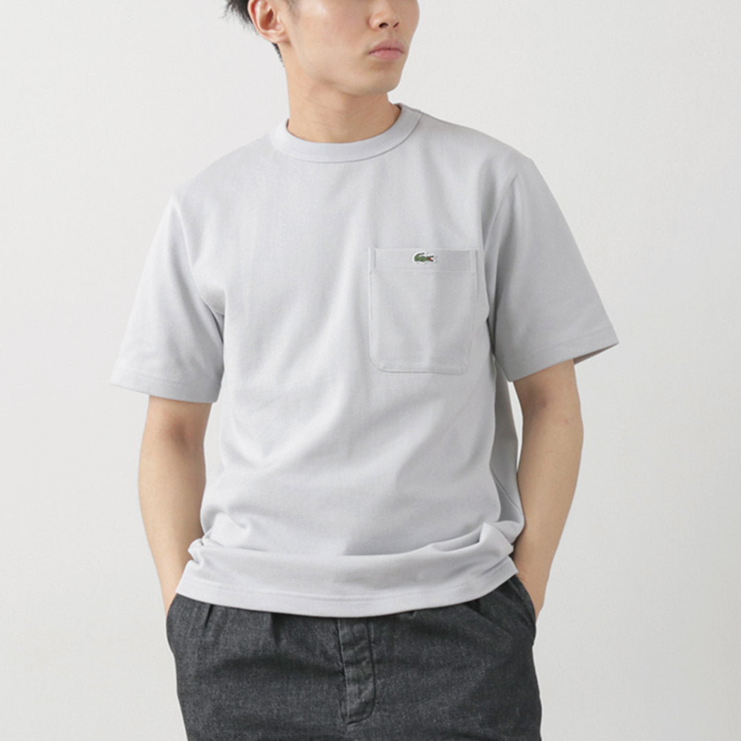 LACOSTE(ラコステ) 鹿の子 ポケットTシャツ
