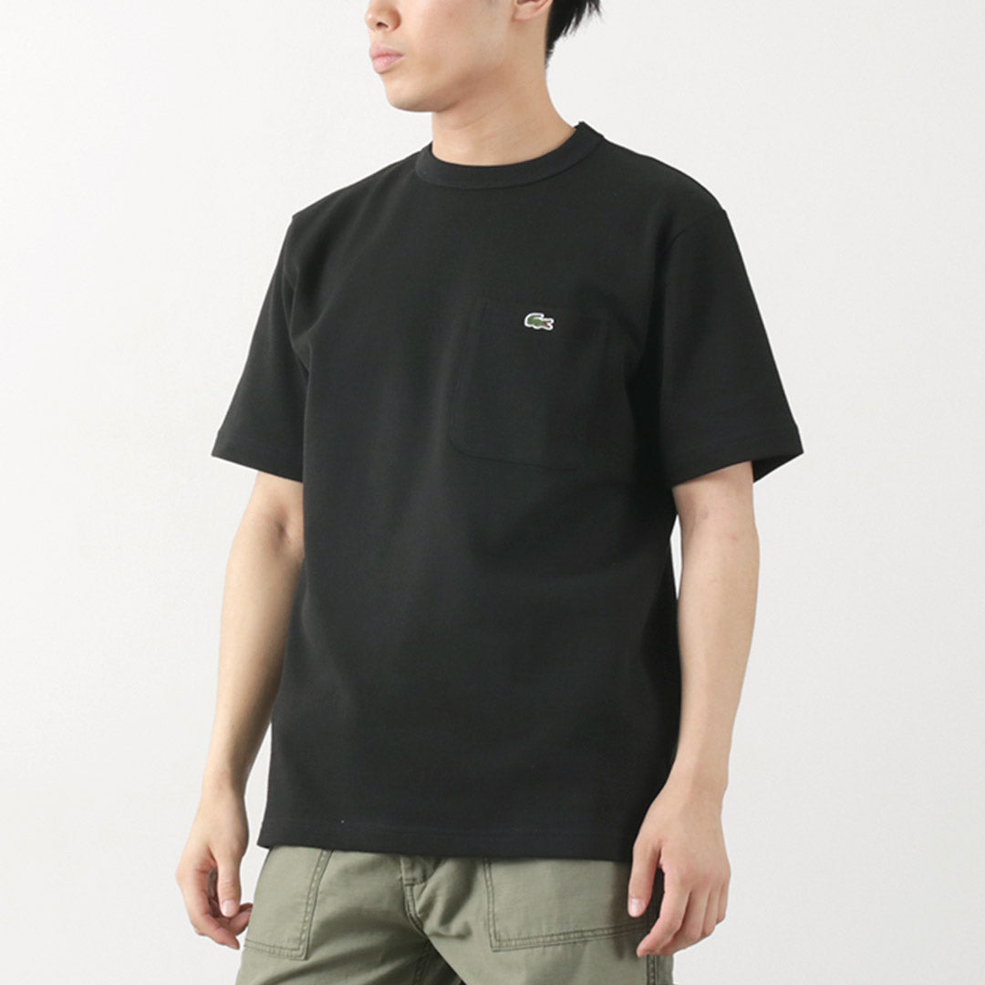 LACOSTE(ラコステ) 鹿の子 ポケットTシャツ