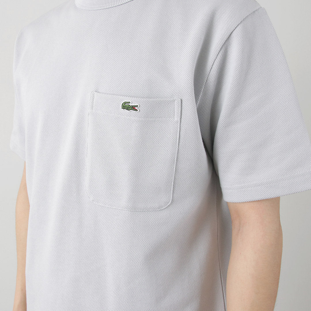 LACOSTE(ラコステ) 鹿の子 ポケットTシャツ