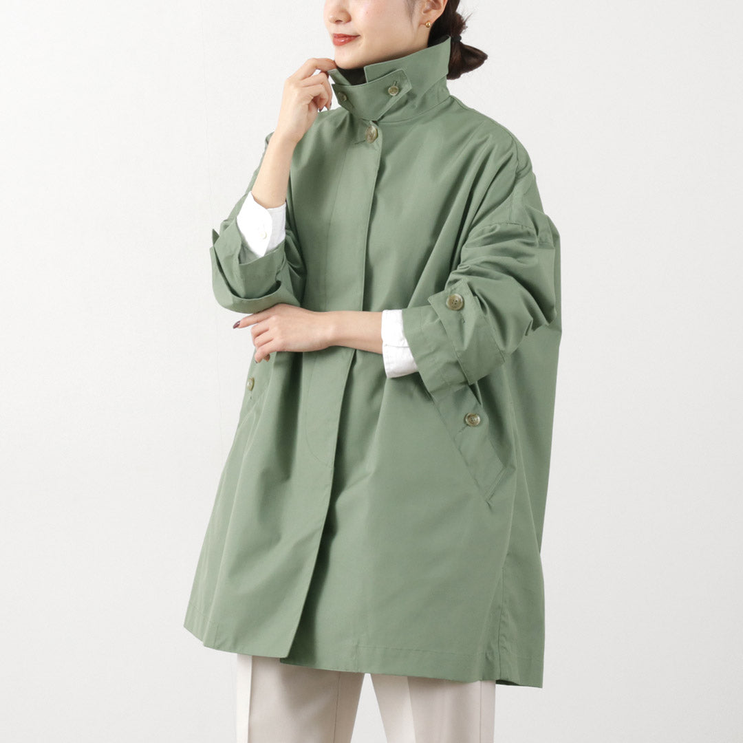 TRADITIONAL WEATHERWEAR(トラディショナル ウェザーウェア) マールトン ドロップショルダー オーバーサイズ ショートコート