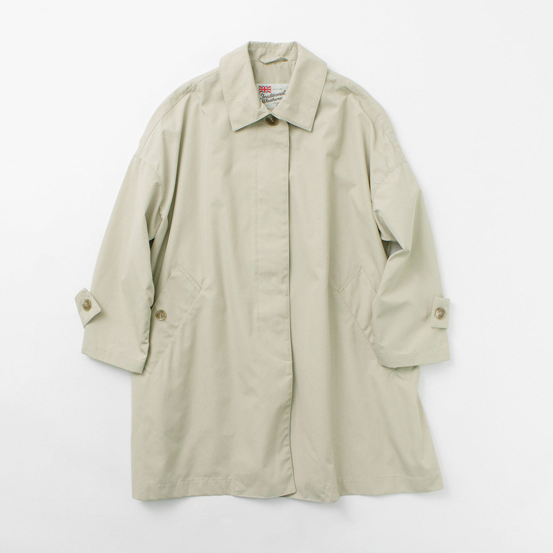 TRADITIONAL WEATHERWEAR(トラディショナル ウェザーウェア) マールトン ドロップショルダー オーバーサイズ ショートコート