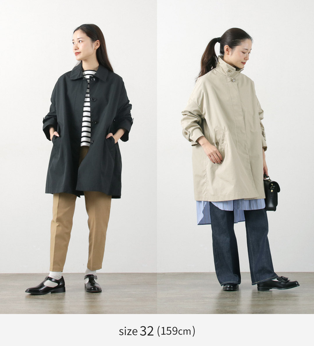 TRADITIONAL WEATHERWEAR(トラディショナル ウェザーウェア) マールトン ドロップショルダー オーバーサイズ ショートコート