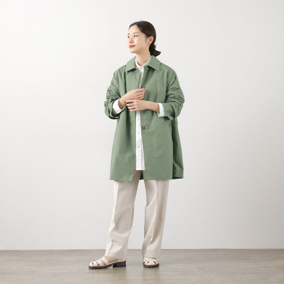 TRADITIONAL WEATHERWEAR(トラディショナル ウェザーウェア) マールトン ドロップショルダー オーバーサイズ ショートコート