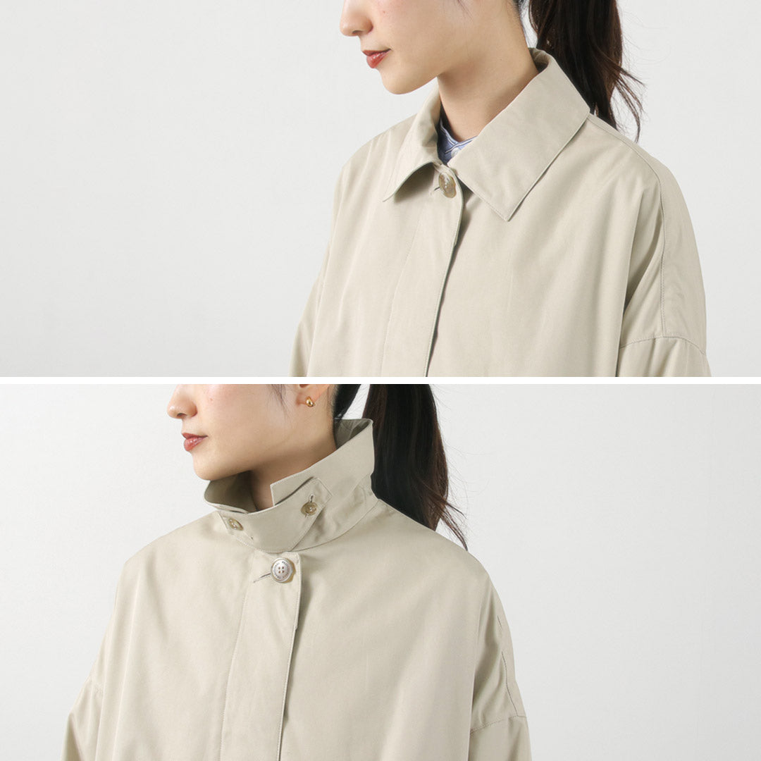 TRADITIONAL WEATHERWEAR(トラディショナル ウェザーウェア) マールトン ドロップショルダー オーバーサイズ ショートコート