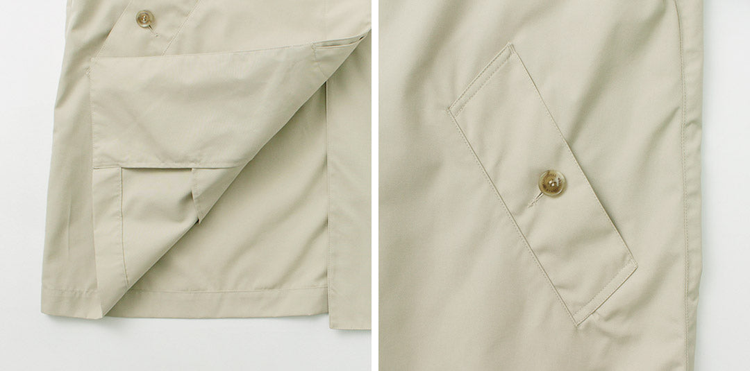 TRADITIONAL WEATHERWEAR(トラディショナル ウェザーウェア) マールトン ドロップショルダー オーバーサイズ ショートコート