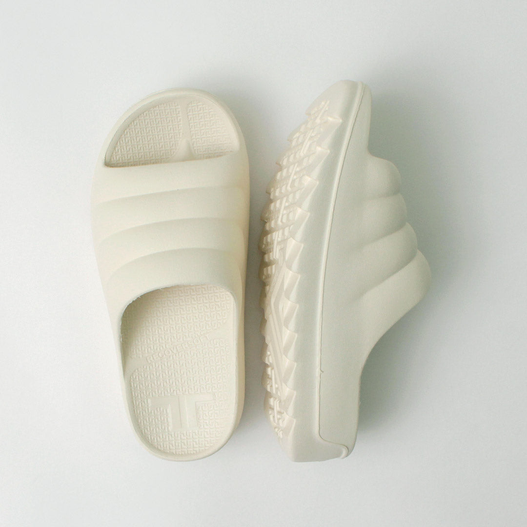 【30%OFF】TELIC(テリック) ダブルクラウド リカバリー スライドサンダル シャークソール