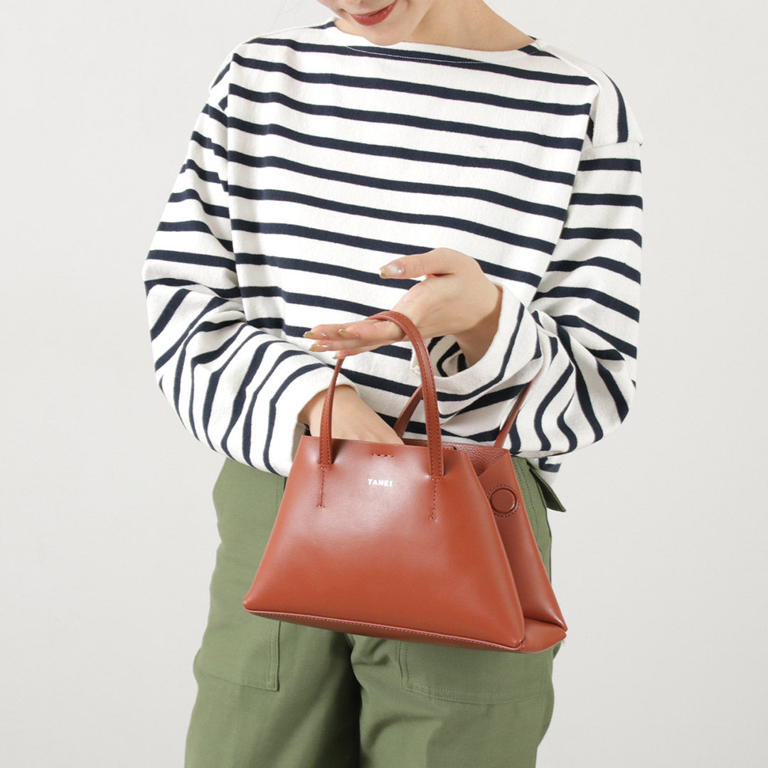 YAHKI(ヤーキ) レザー ハンドバッグ