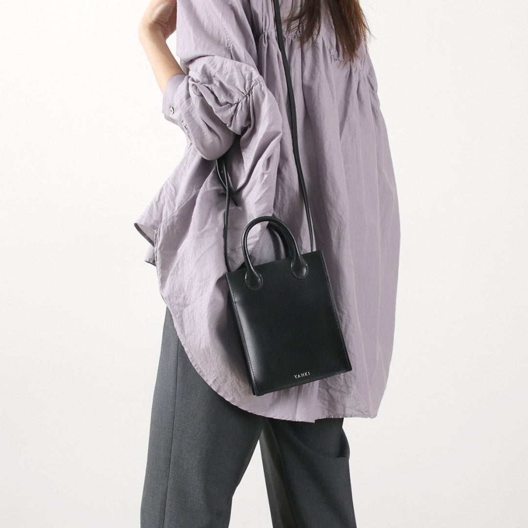 【50%OFF】YAHKI(ヤーキ) レザー ミニショルダー