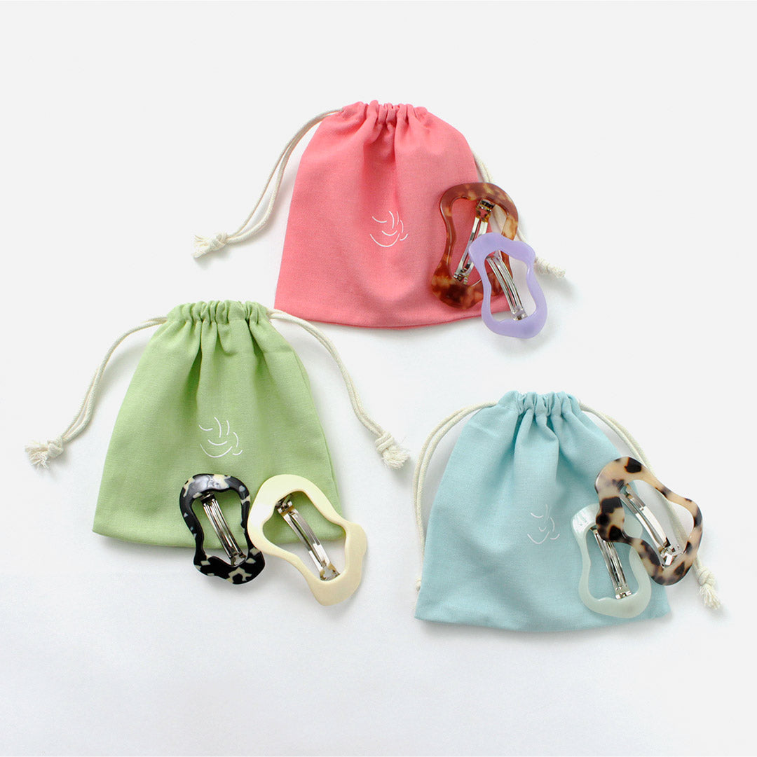 TRESSE(トレス) MANON 2サイズ ウェーブ バレッタ