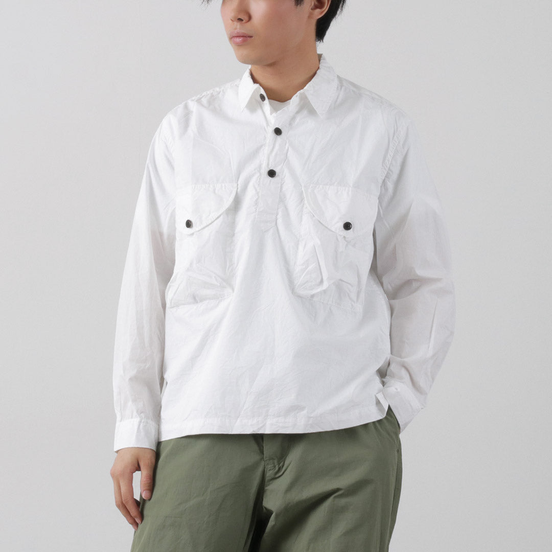 【50%OFF】DIP/DZT(ディップ/ディーゼットティー) プルオーバーシャツ ロングスリーブ