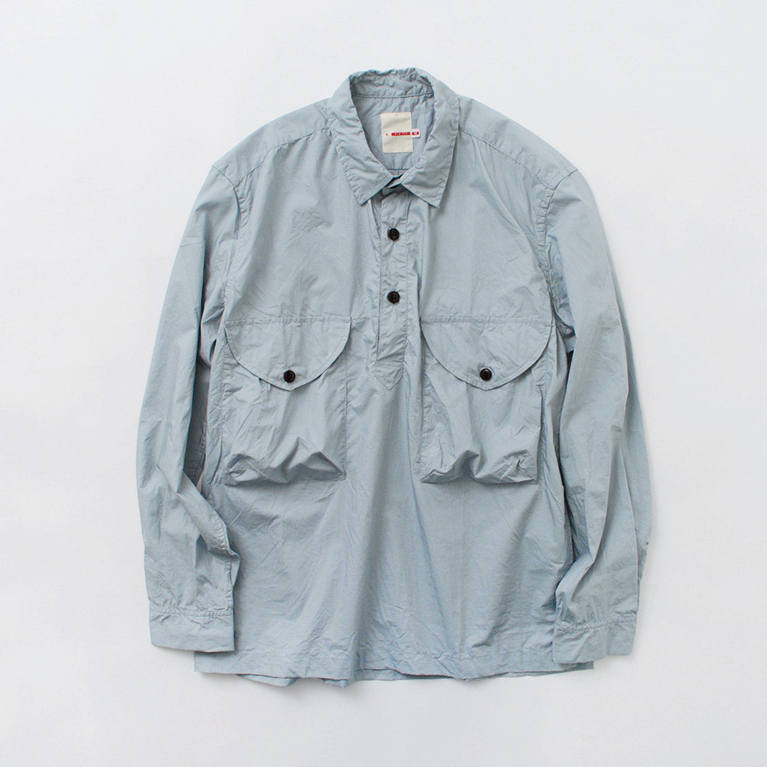 【50%OFF】DIP/DZT(ディップ/ディーゼットティー) プルオーバーシャツ ロングスリーブ