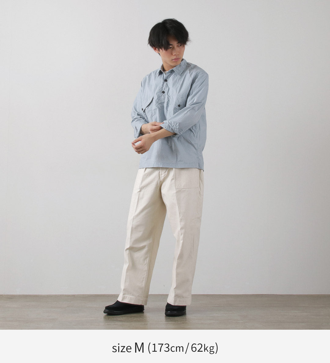 【50%OFF】DIP/DZT(ディップ/ディーゼットティー) プルオーバーシャツ ロングスリーブ