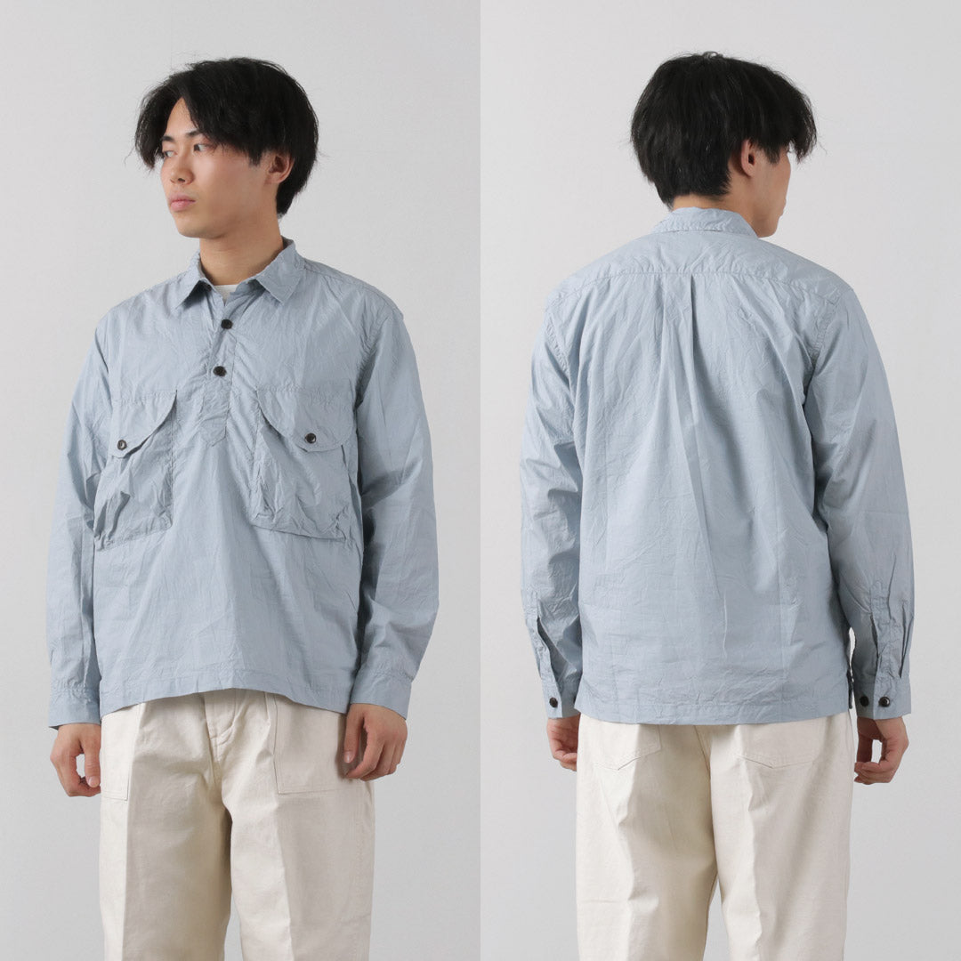 【50%OFF】DIP/DZT(ディップ/ディーゼットティー) プルオーバーシャツ ロングスリーブ
