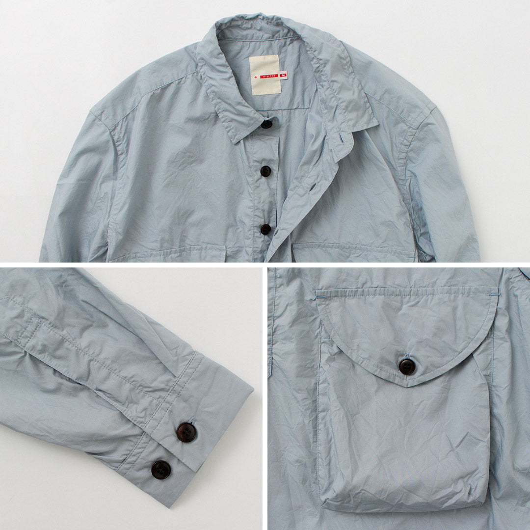 【50%OFF】DIP/DZT(ディップ/ディーゼットティー) プルオーバーシャツ ロングスリーブ