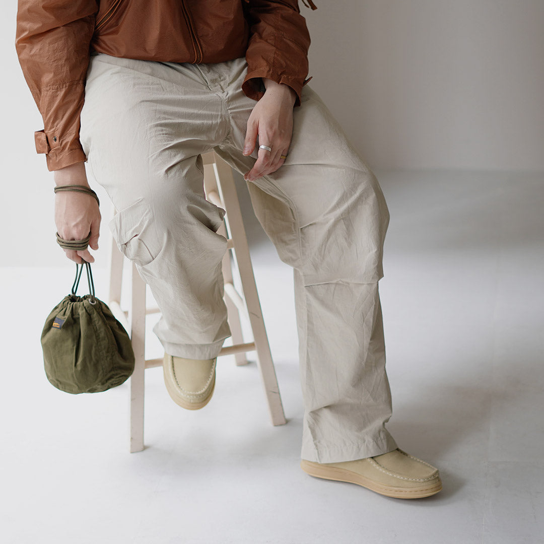 【50%OFF】DIP/DZT(ディップ/ディーゼットティー) ナイロン/コットン パンツ