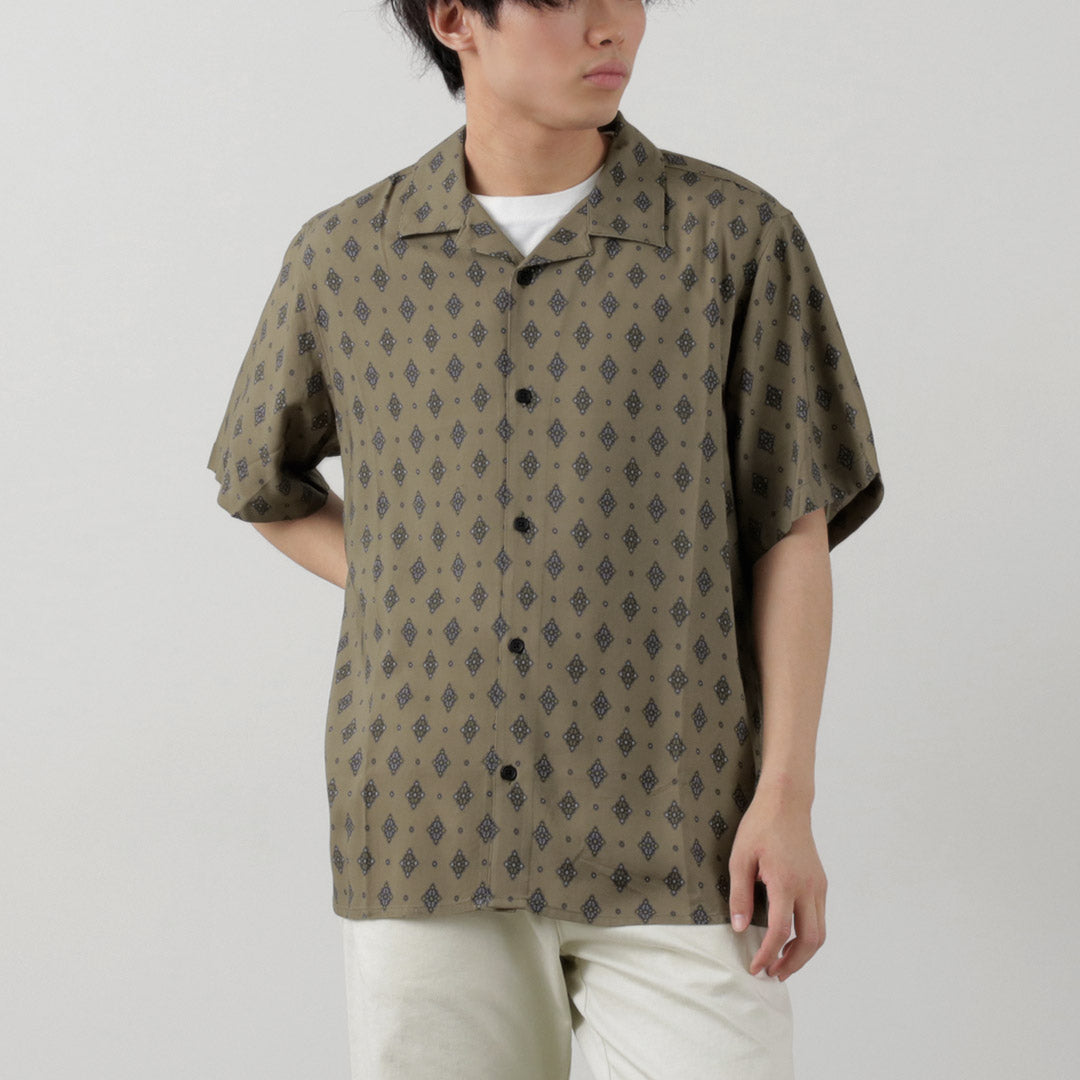 WAX LONDON(ワックスロンドン) ディドコット ショートスリーブシャツ ディトシータイル