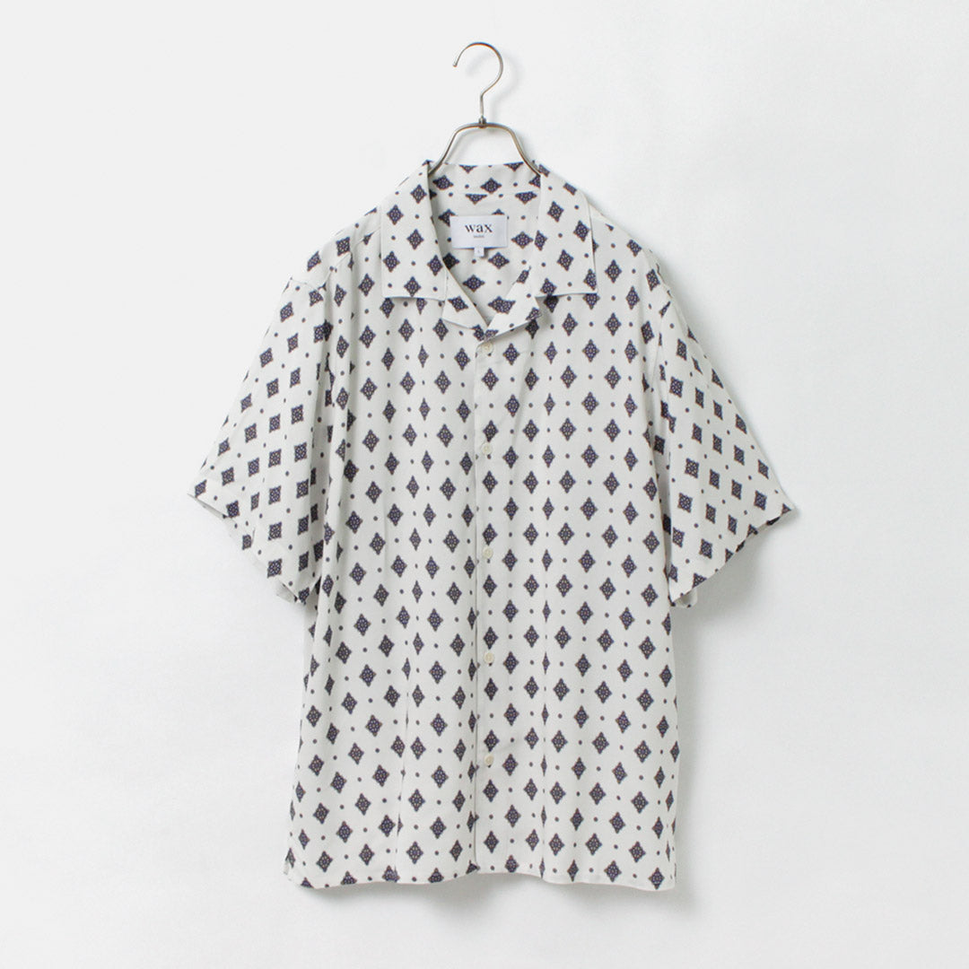 WAX LONDON(ワックスロンドン) ディドコット ショートスリーブシャツ ディトシータイル