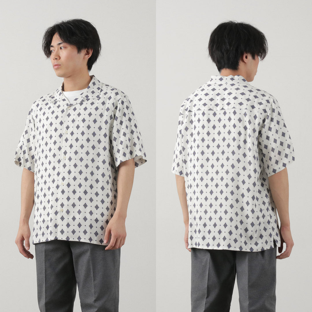 WAX LONDON(ワックスロンドン) ディドコット ショートスリーブシャツ ディトシータイル