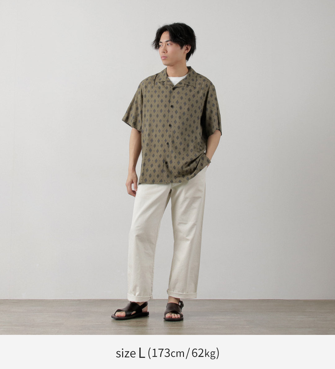 WAX LONDON(ワックスロンドン) ディドコット ショートスリーブシャツ ディトシータイル
