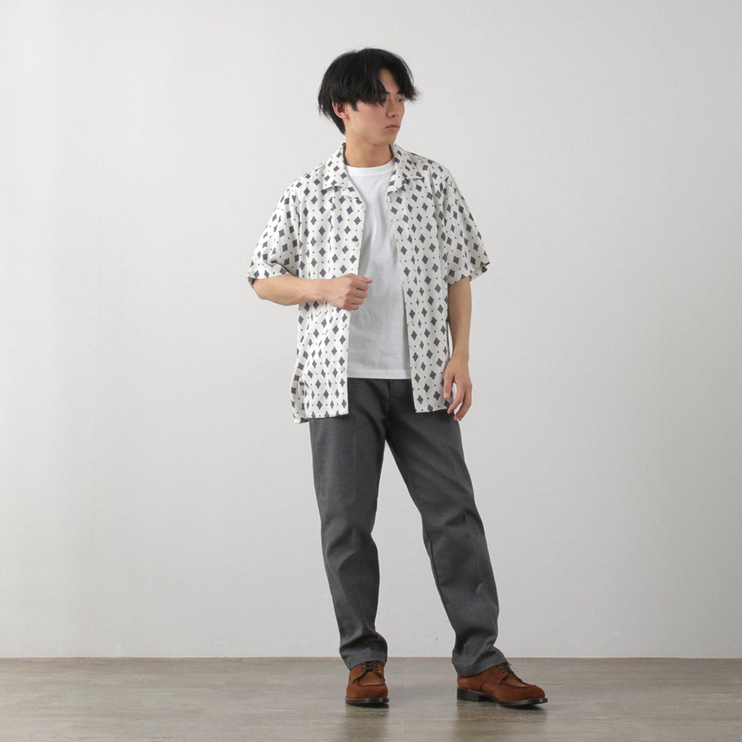 WAX LONDON(ワックスロンドン) ディドコット ショートスリーブシャツ ディトシータイル