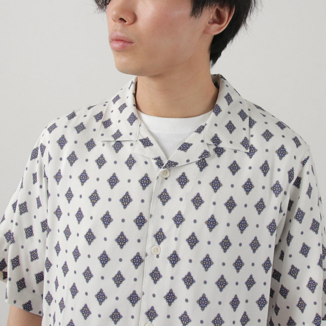 WAX LONDON(ワックスロンドン) ディドコット ショートスリーブシャツ ディトシータイル