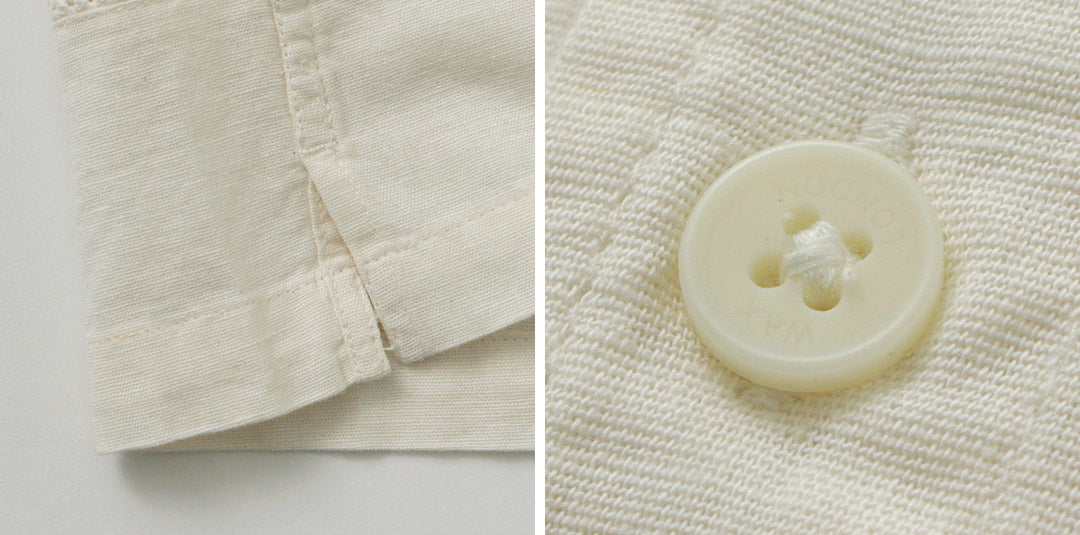 WAX LONDON(ワックスロンドン) ニュートン ピンタックシャツ