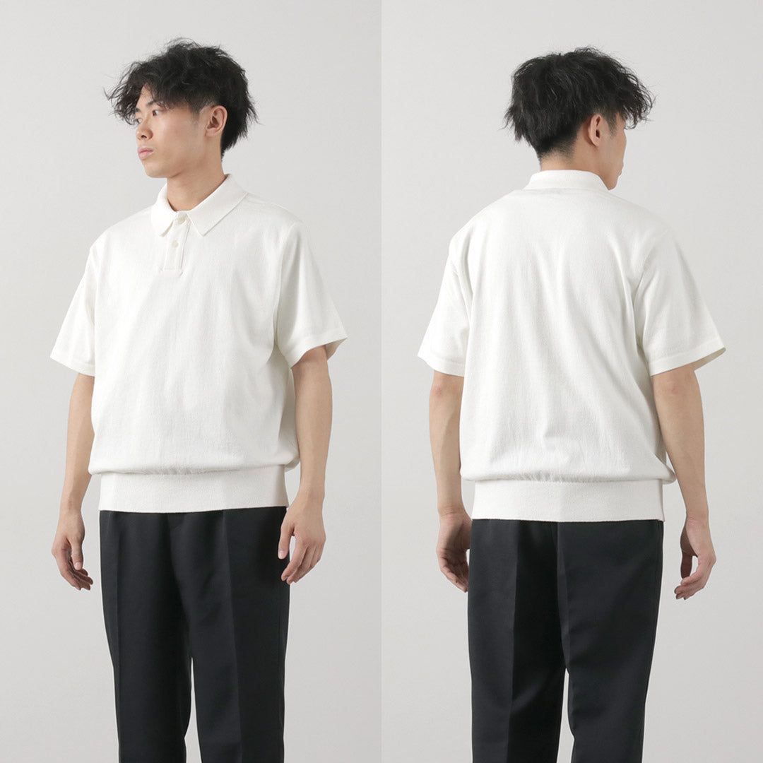 YONETOMI NEW BASIC(ヨネトミニューベーシック) ライトウェーブ コットンニット PO