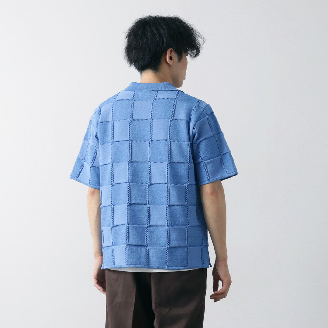 【50%OFF】COOHEM(コーヘン) リンクス チェック ニットPO