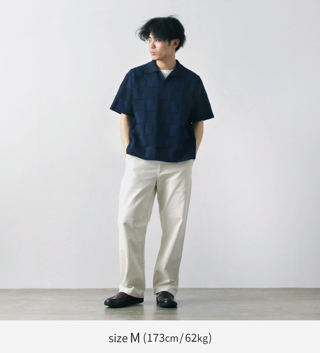 【50%OFF】COOHEM(コーヘン) リンクス チェック ニットPO