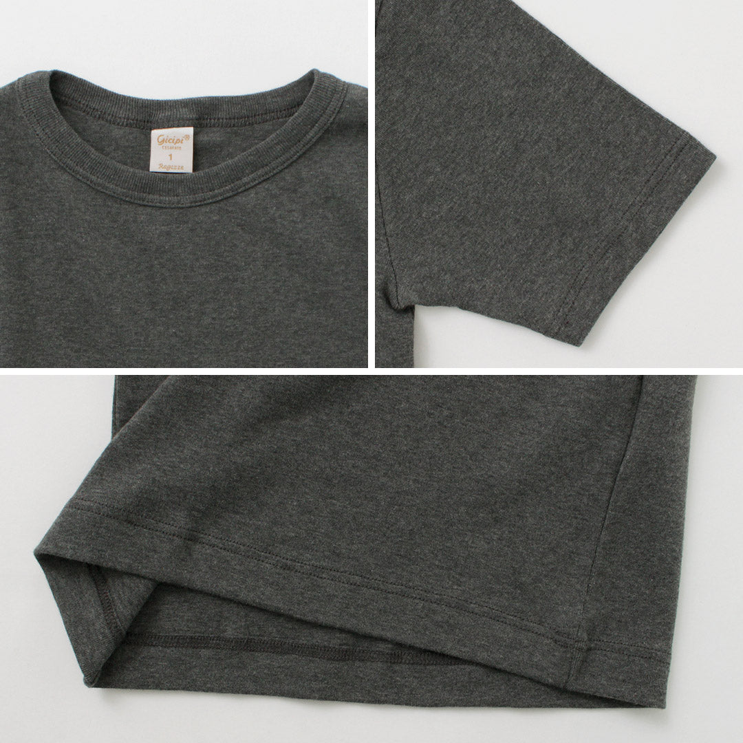 GICIPI(ジチピ) クリスターッロ クルーネックTシャツ