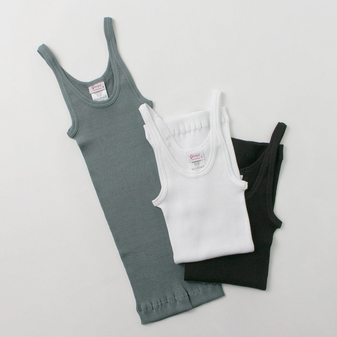 【30%OFF】GICIPI(ジチピ) トゥルケーゼ リブキャミソール