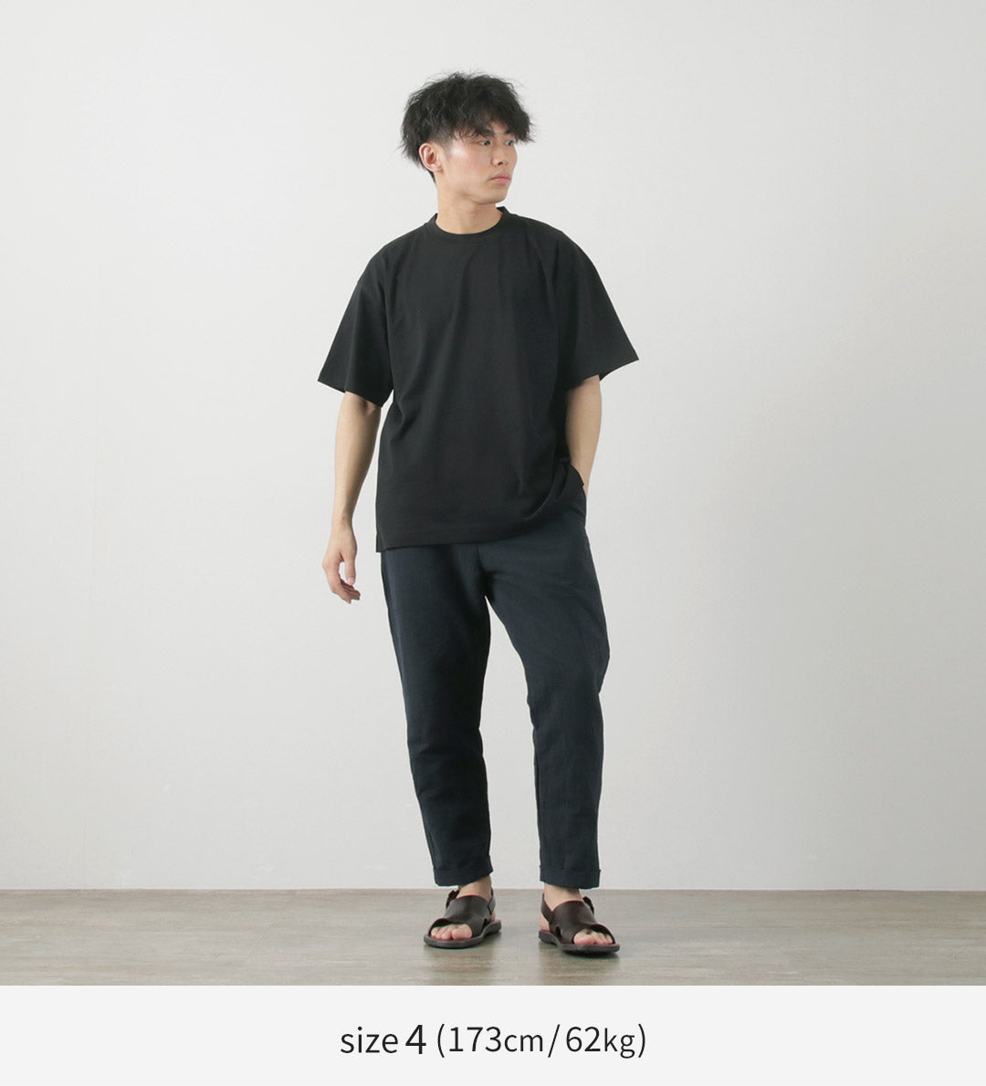 GICIPI(ジチピ) グラーンキオ クルーネック リラックスフィット Tシャツ