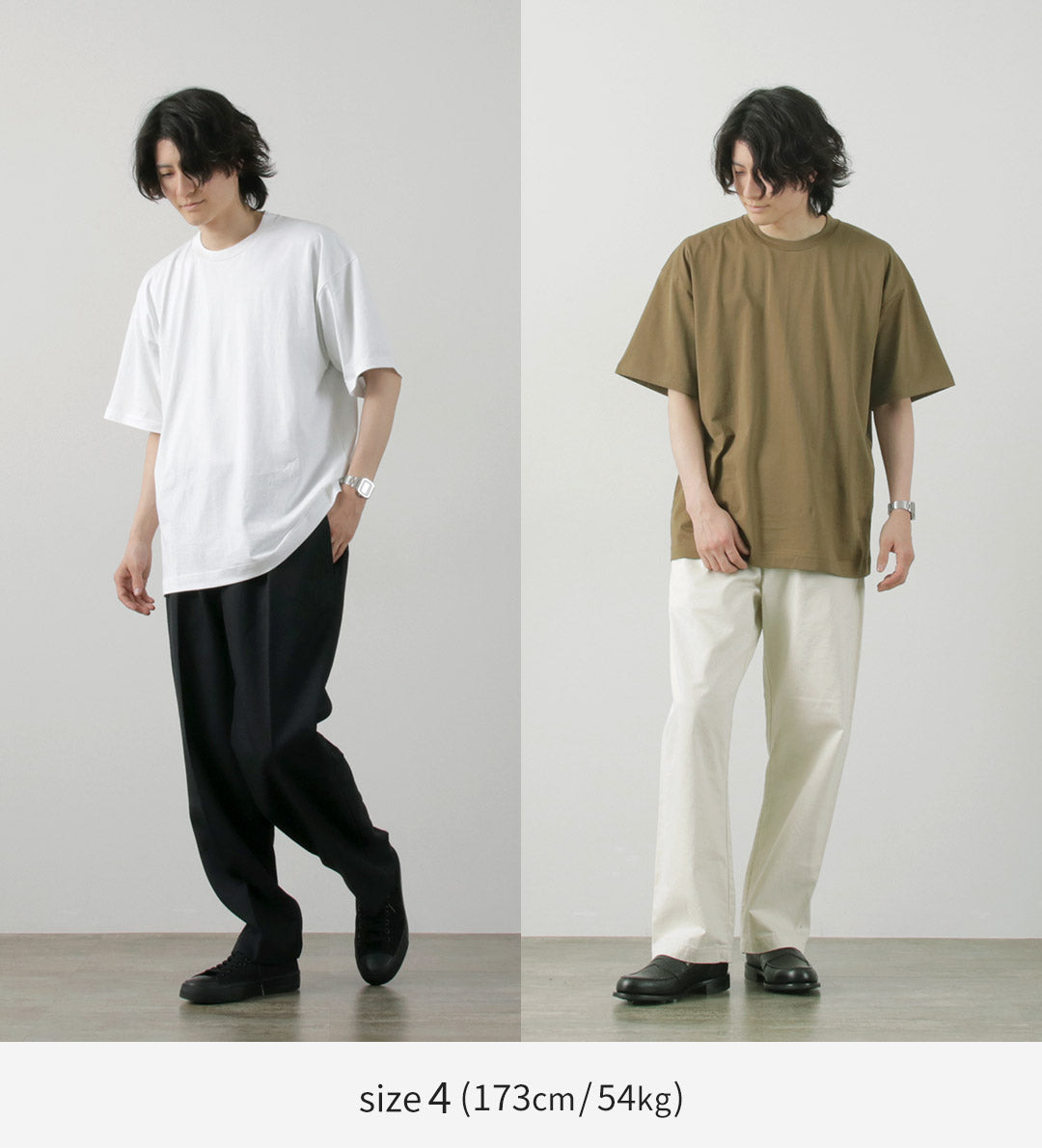 GICIPI(ジチピ) グラーンキオ クルーネック リラックスフィット Tシャツ
